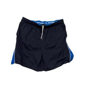And 1 Basketball Black Blue Shorts Mens 3XL